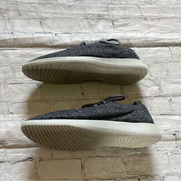Mens Allbirds Grey Wool Runners Sneakers - Picture 4 of 7